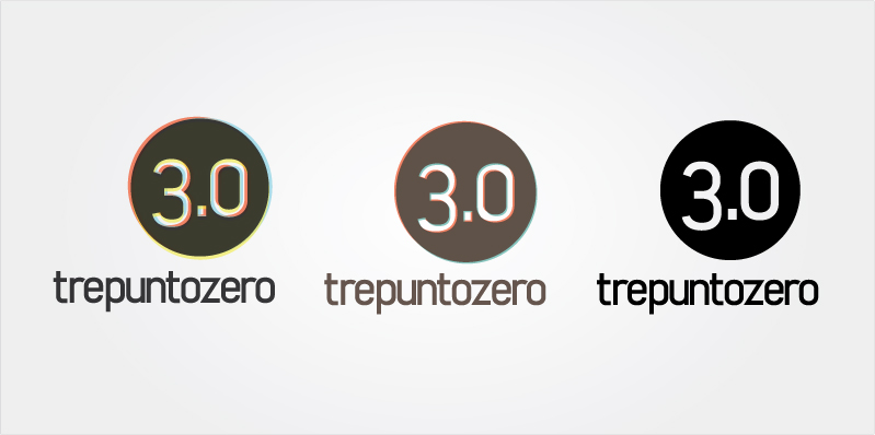 trepuntozero. Logo Design. 2012