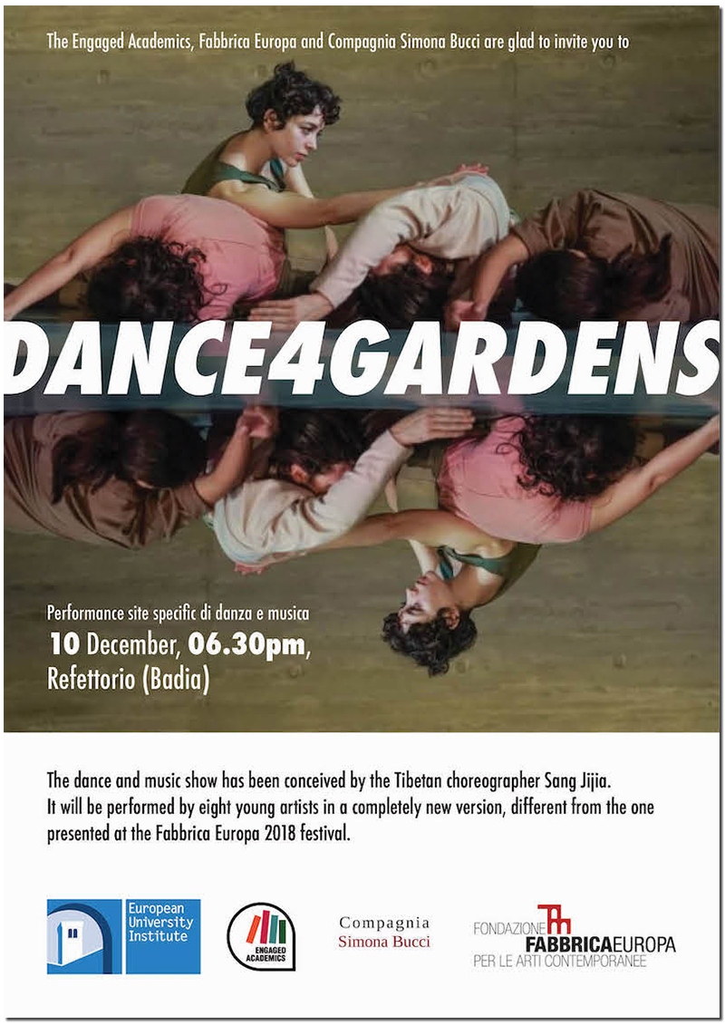 Dance 4 Gardens, Poster. 2019