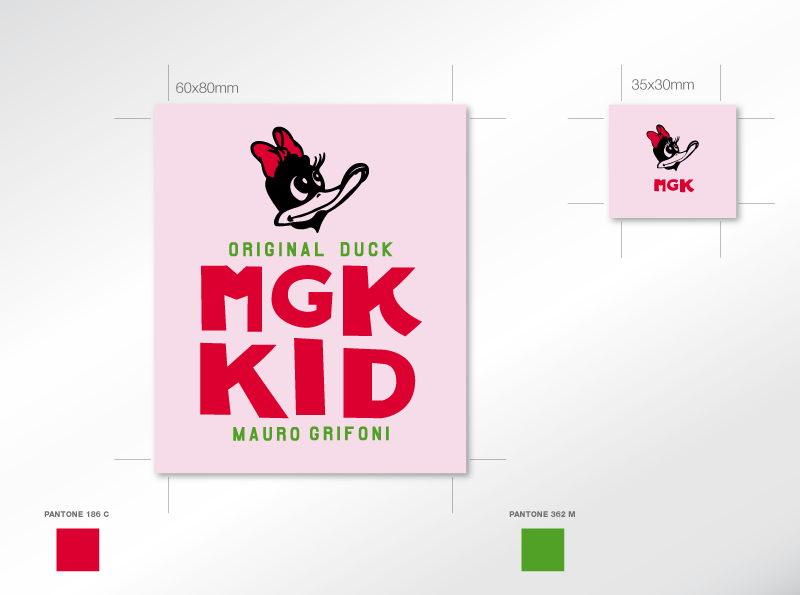 Clothes Label design for Mauro Grifoni Kids. 2009