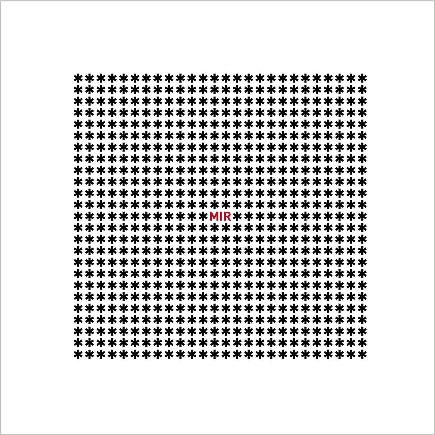 MIR- International Standards Vol. 2. Front Cover. 2011