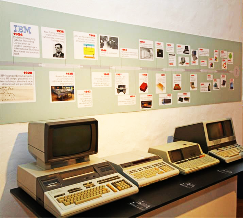 Exhibition at Technical museum in Bistra, Slovenia.